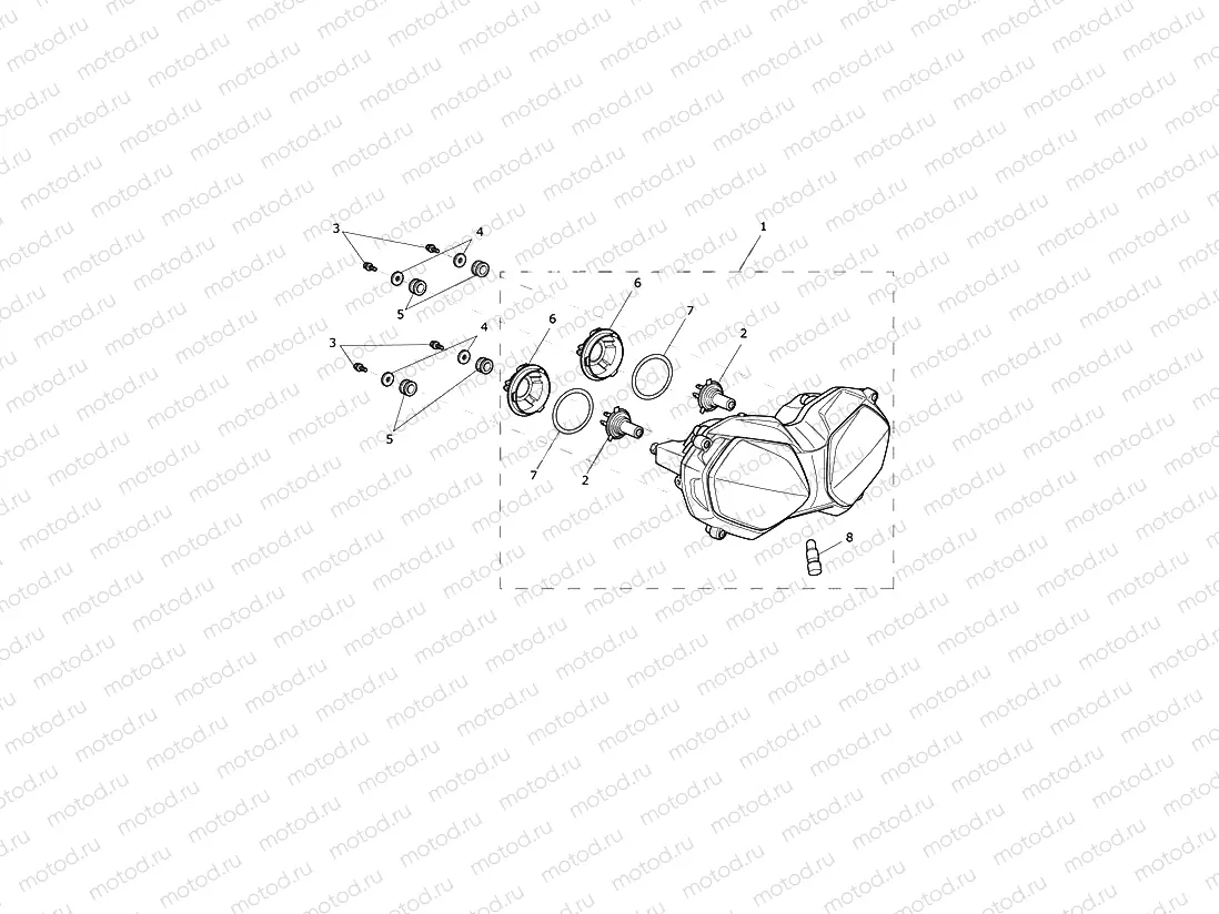 Headlights Assembly