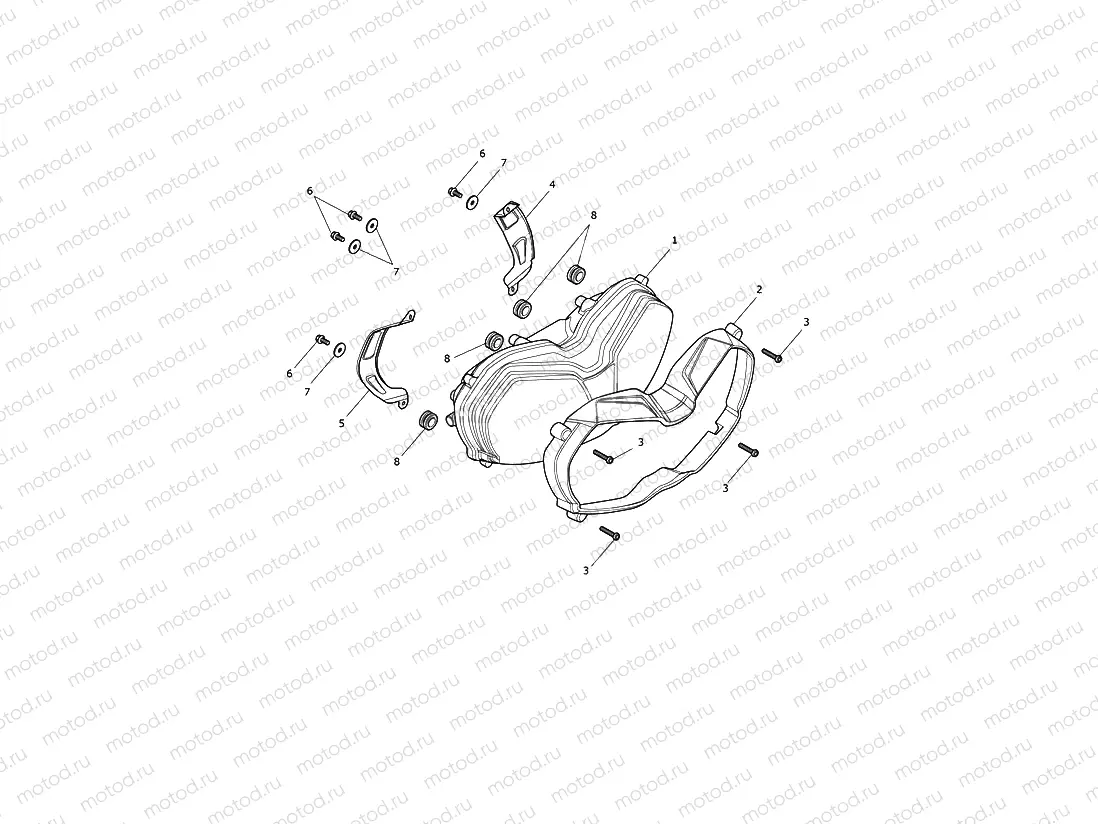 Headlights Assembly