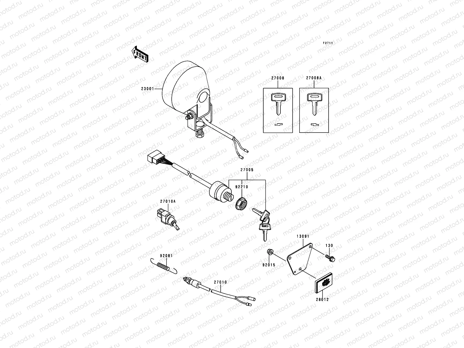 Headlight(s)/Ignition Switch