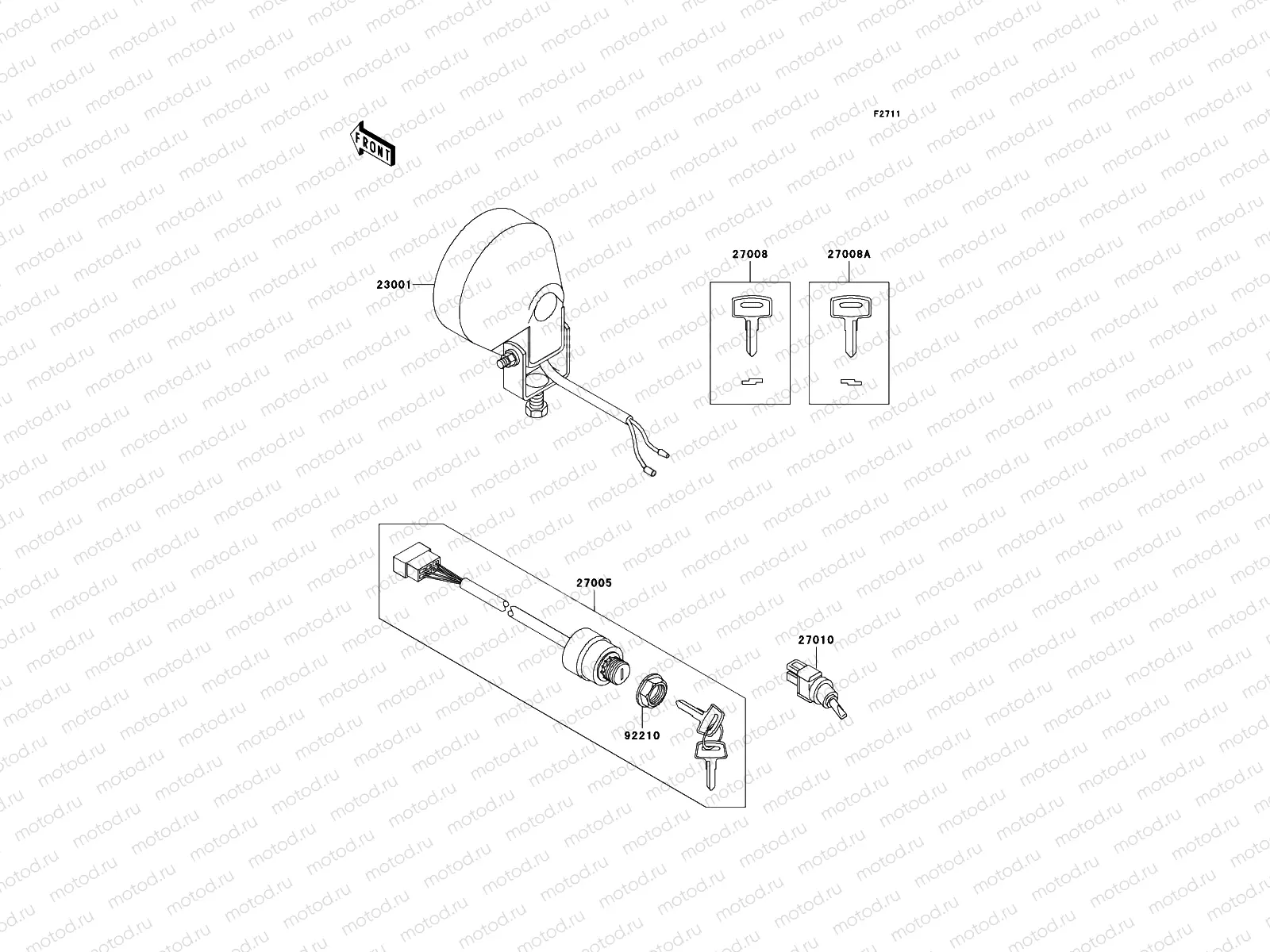 Headlight(s)/Ignition Switch