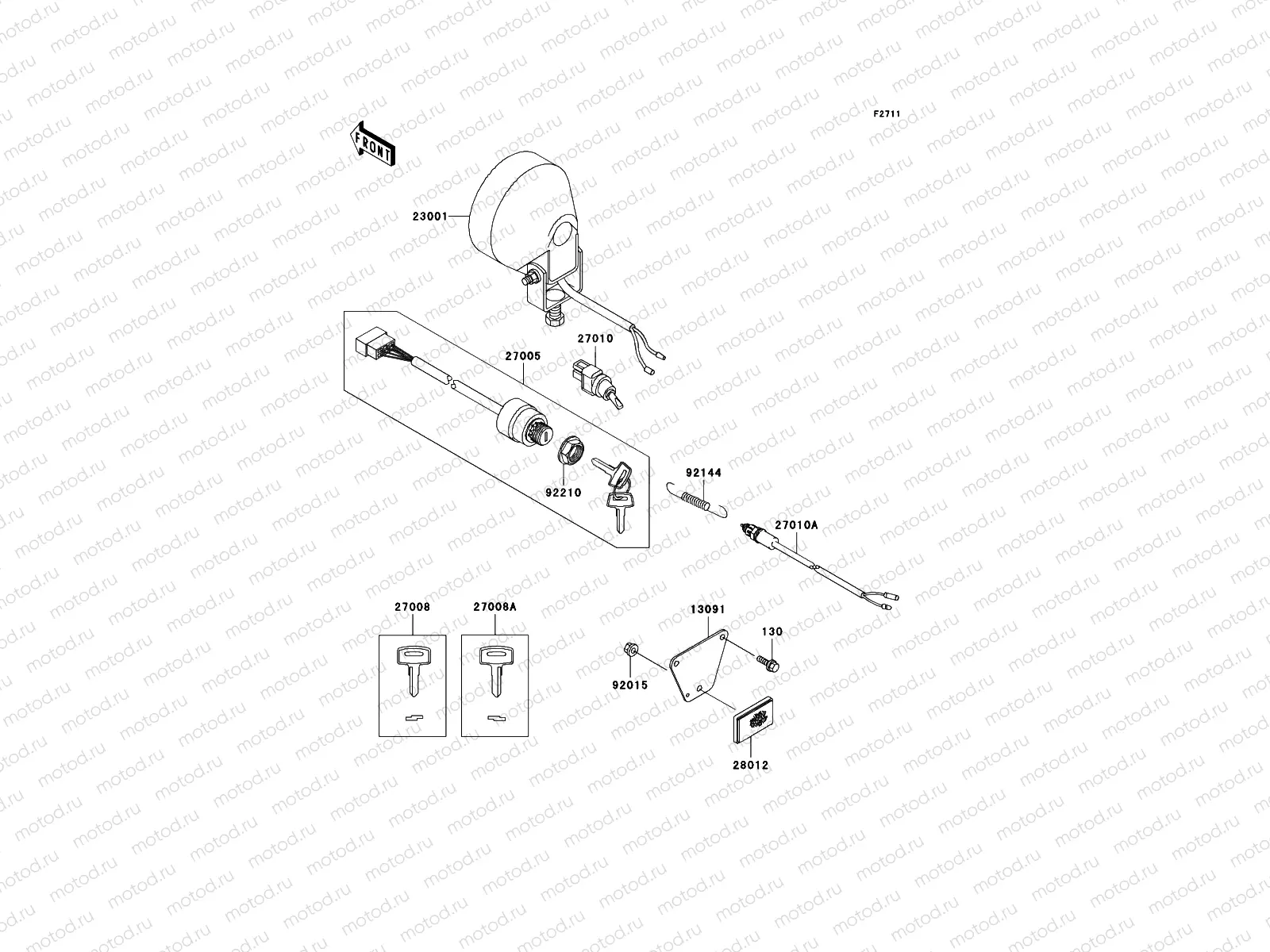 Headlight(s)/Ignition Switch