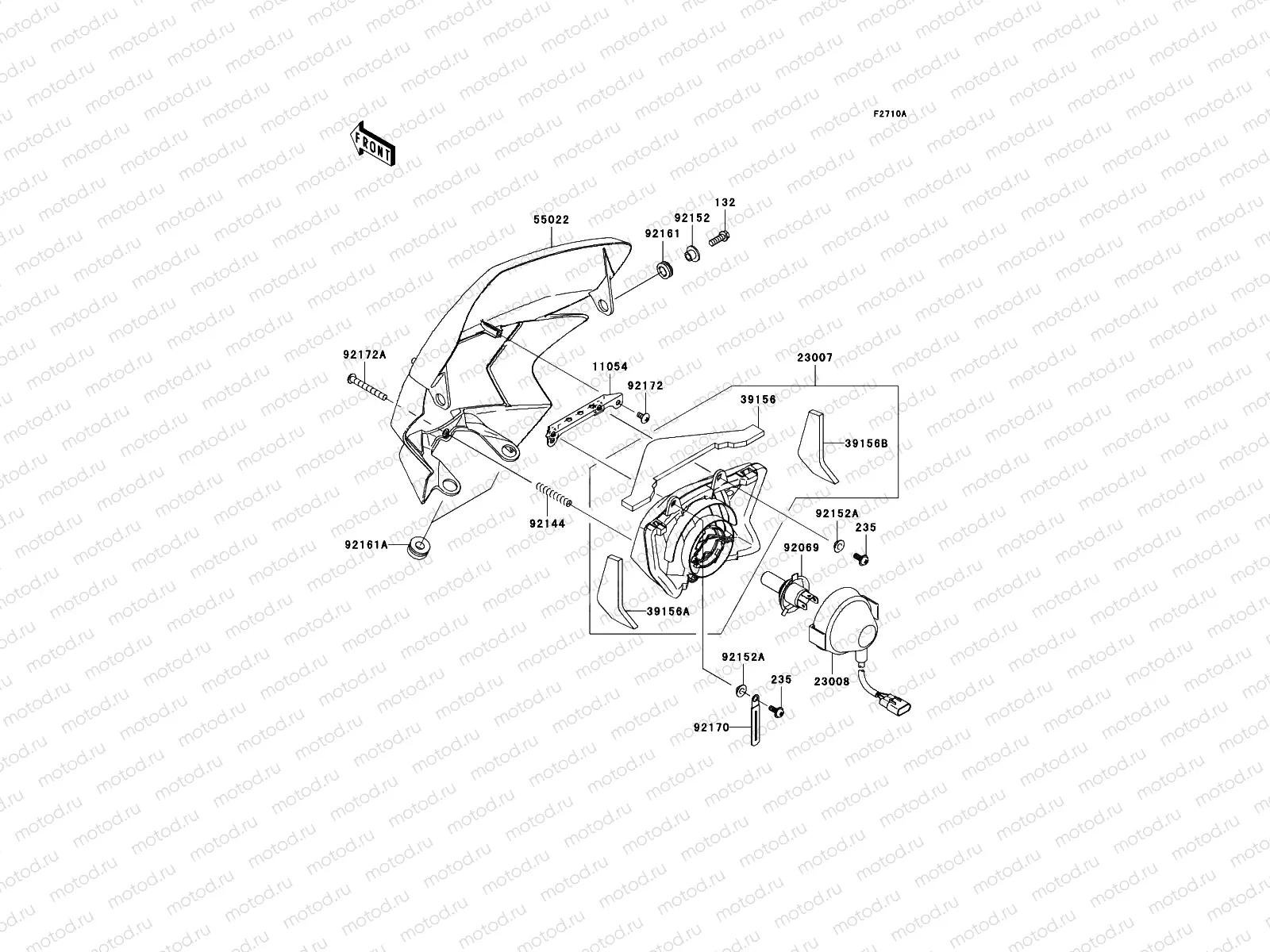Headlight(s)(JKALX450AAA013365-)