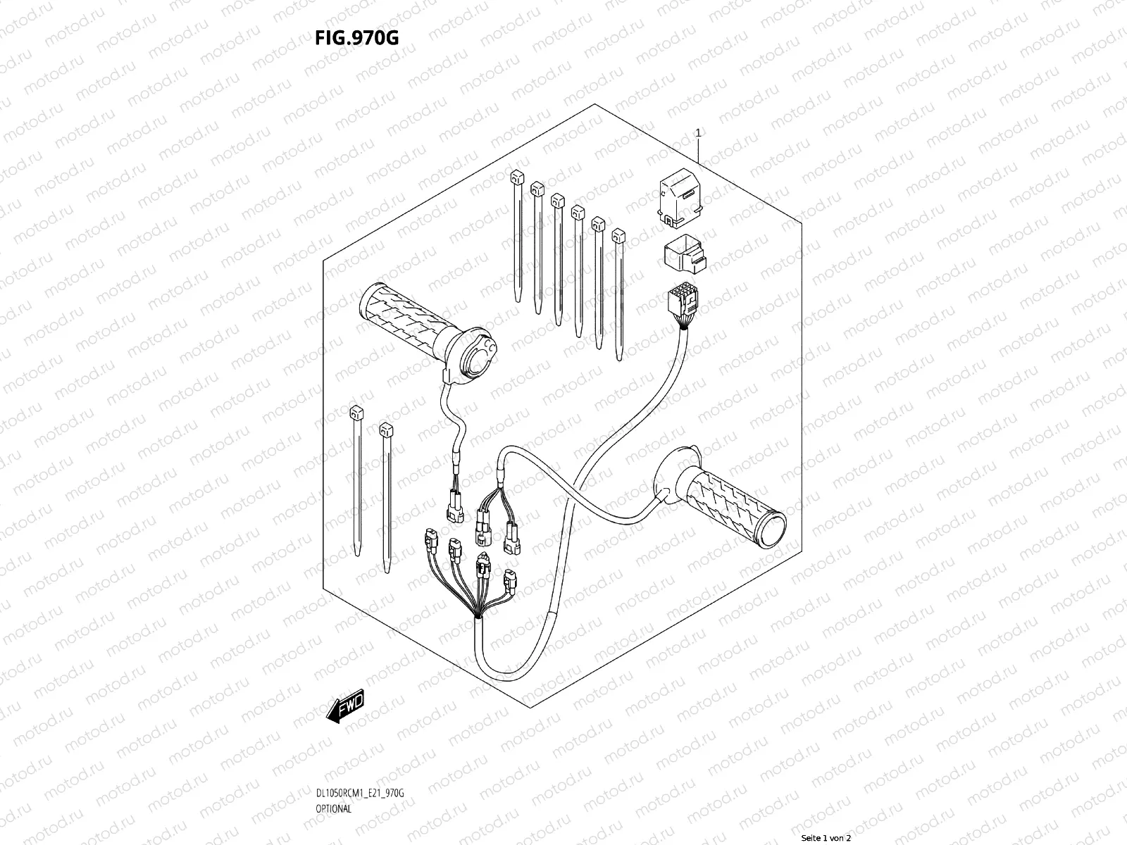 HEATED GRIPS OPTIONAL (Q)
