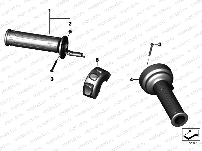 Heated handlebar grips