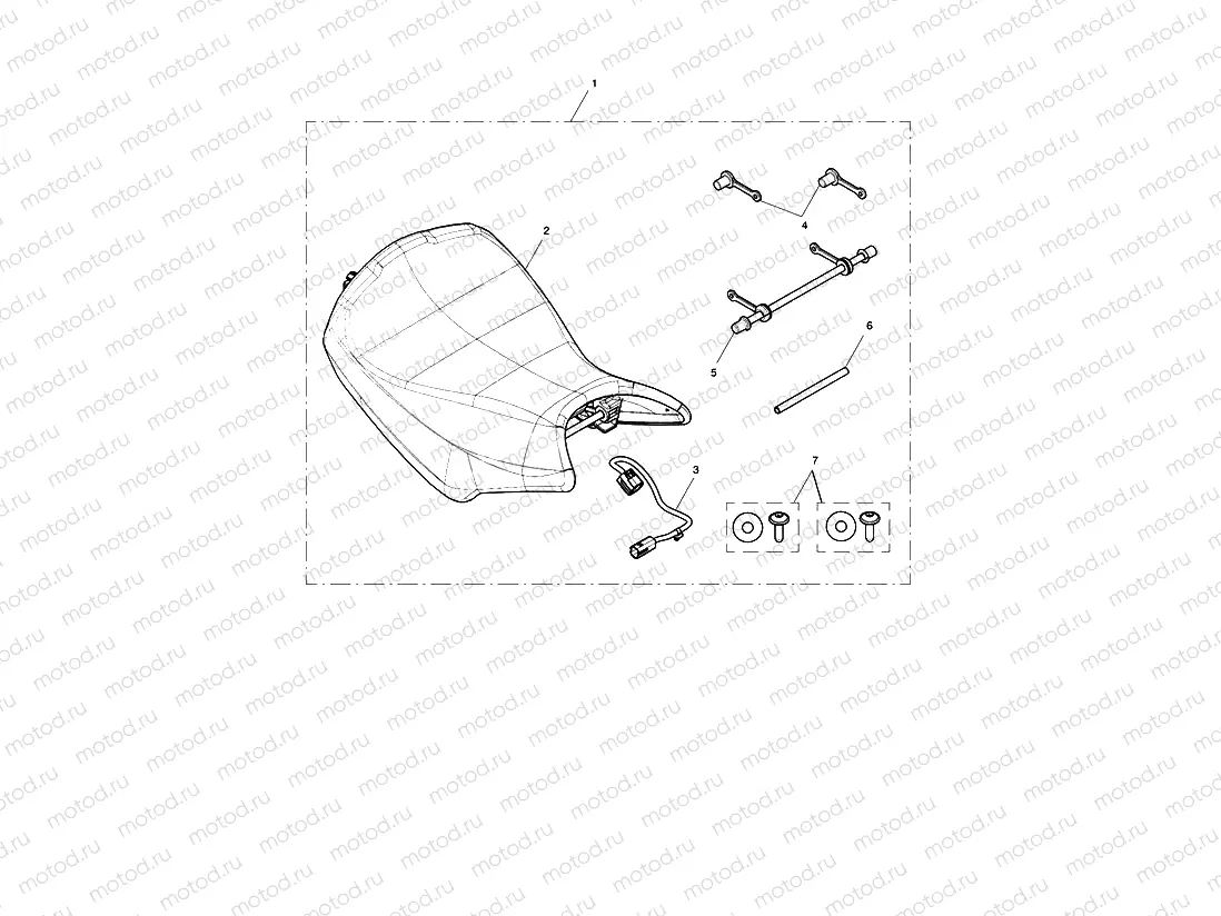 Heated Rider Seat