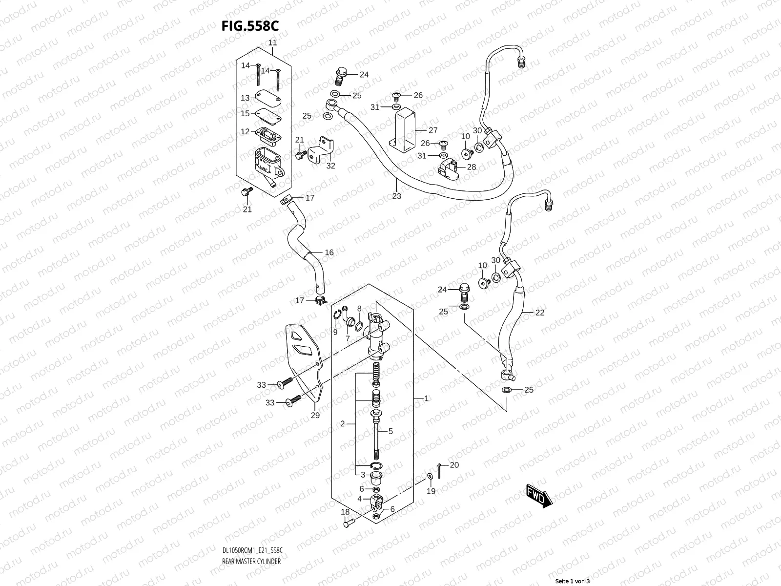 HI BRAKE MASTER CYLINDER (Q)
