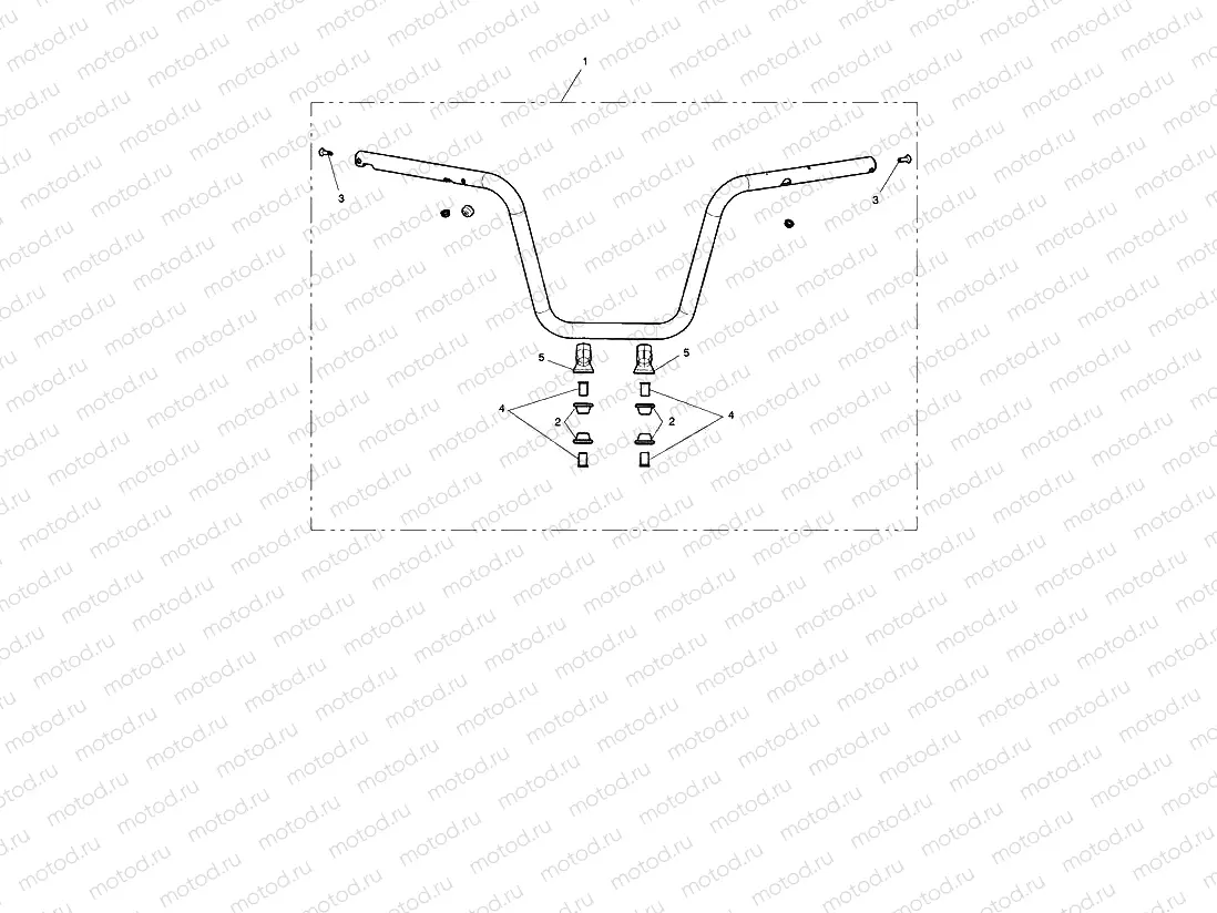 High Handlebar Kit, Black