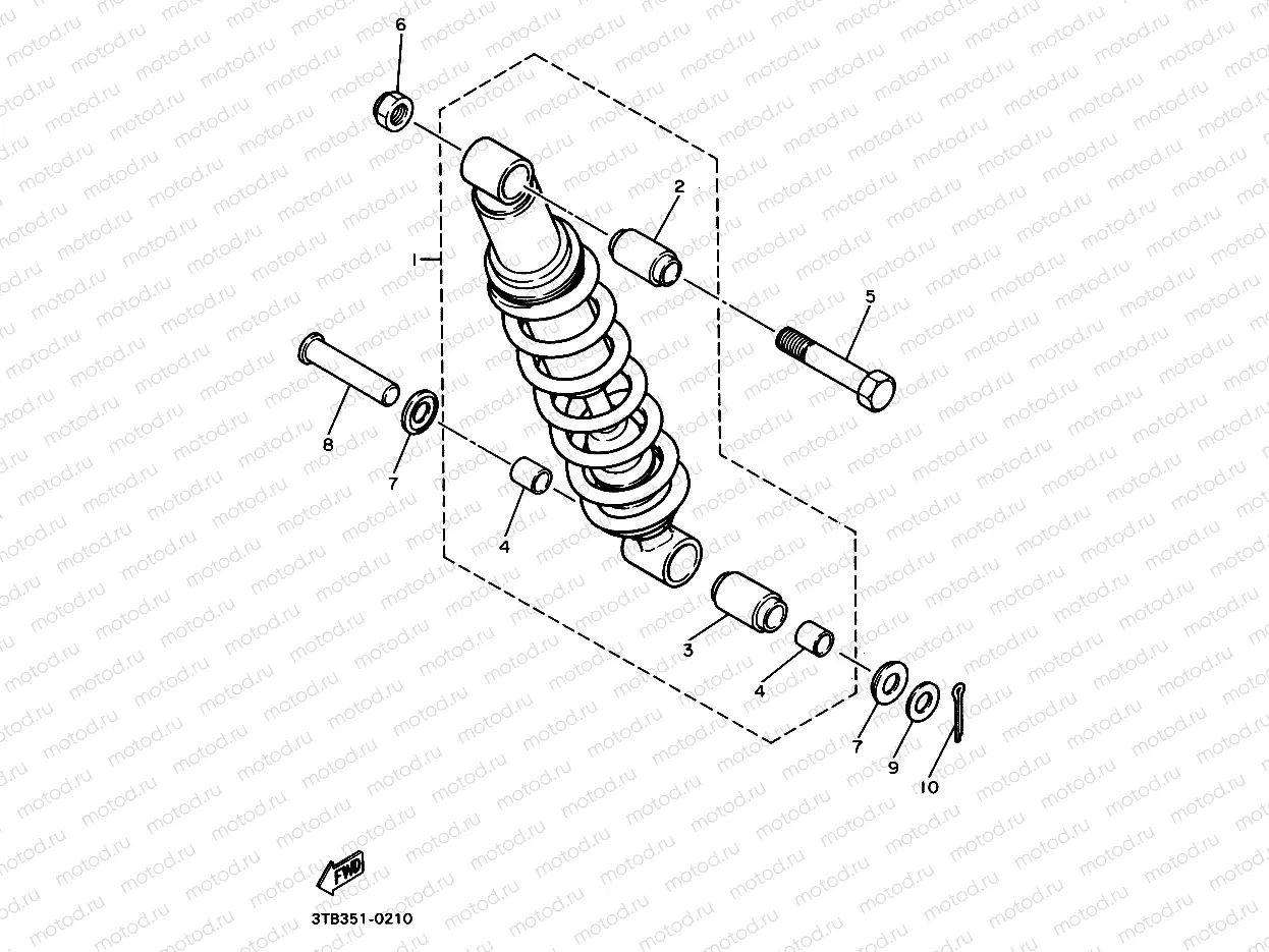 HINTERRADSCHWINGE&AUFHAENGUNG