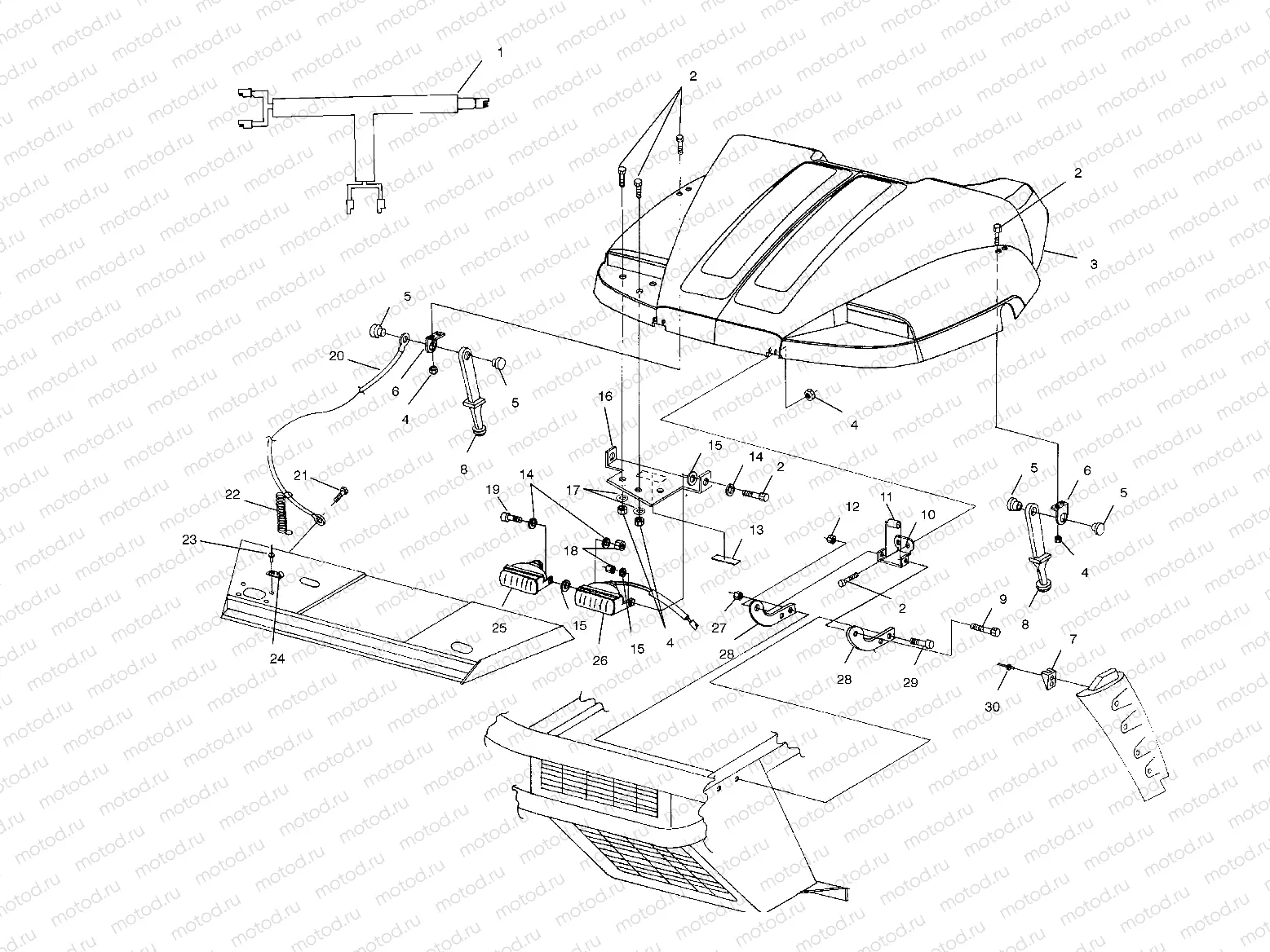 HOOD - A99RF50AA (4946494649A007) | HOOD - A99RF50AA (4946494649A007)