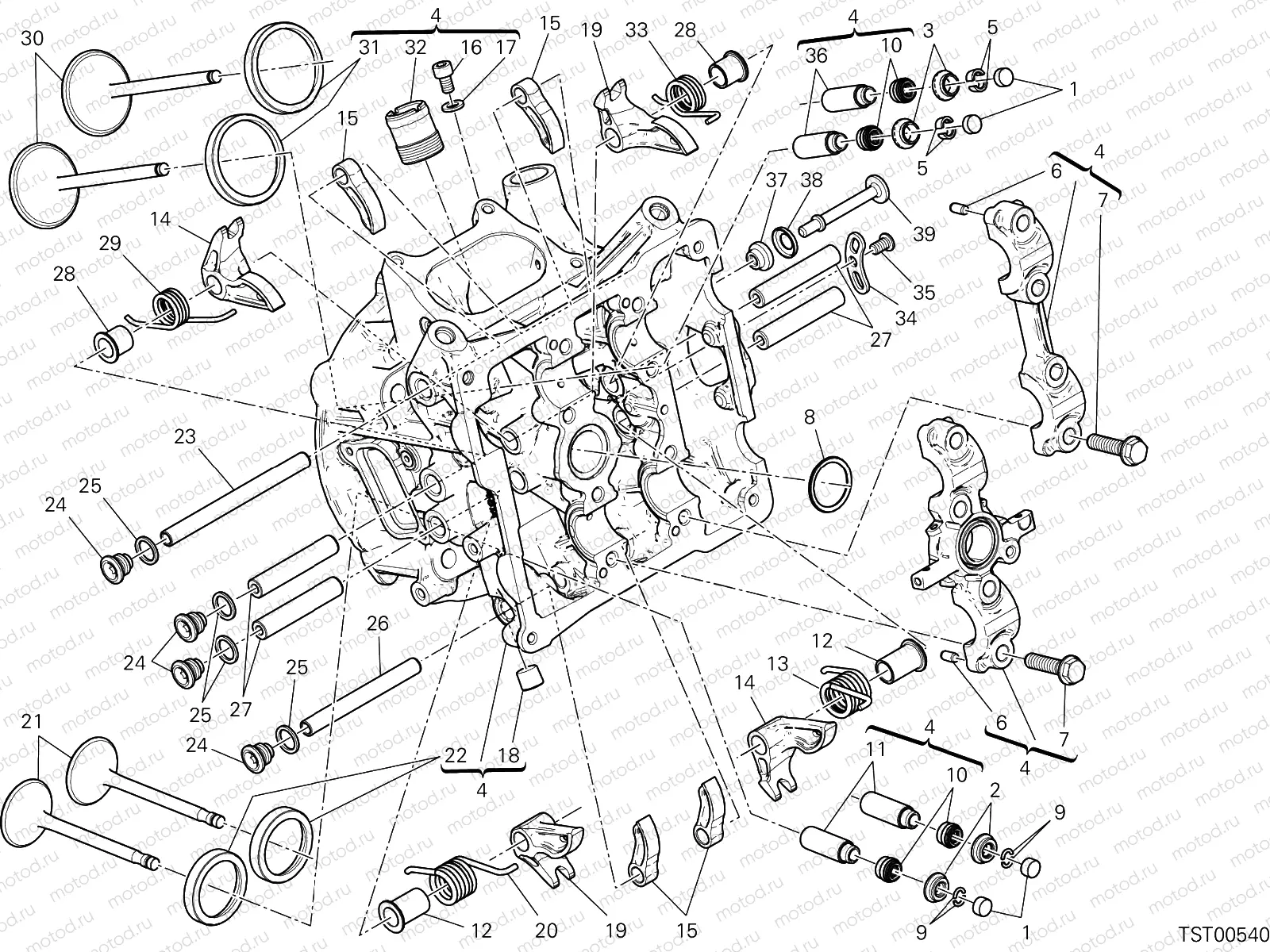 HORIZONTAL HEAD [MOD:1299S]
