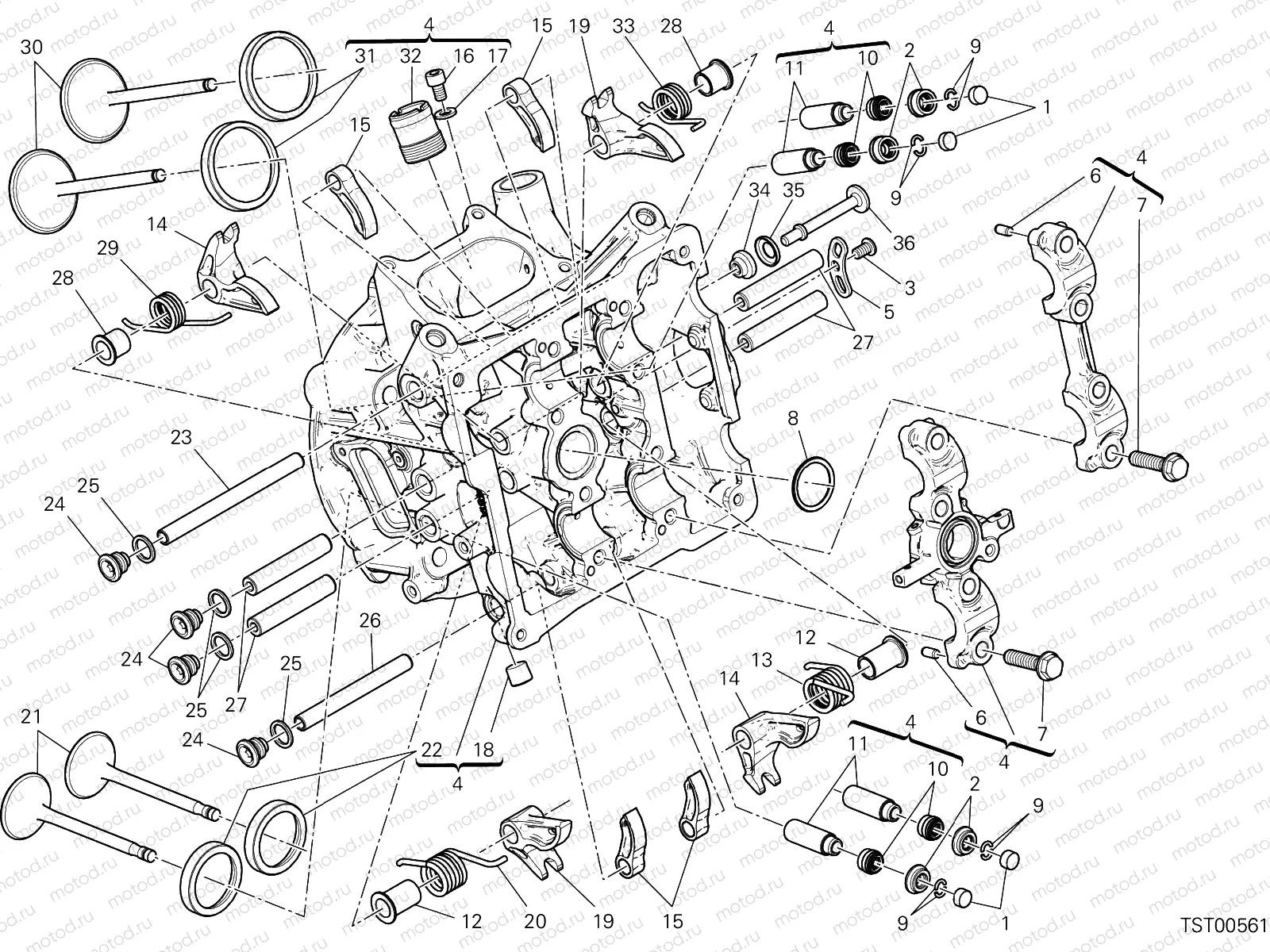 HORIZONTAL HEAD [MOD:959,959 AWS]
