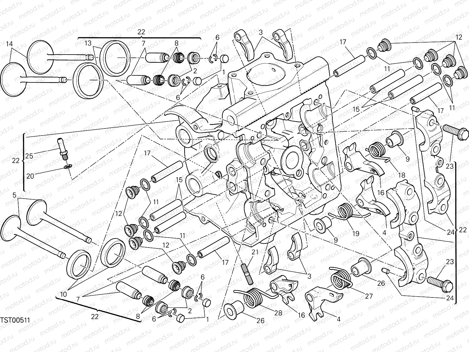 HORIZONTAL HEAD [MOD:M1200S25]