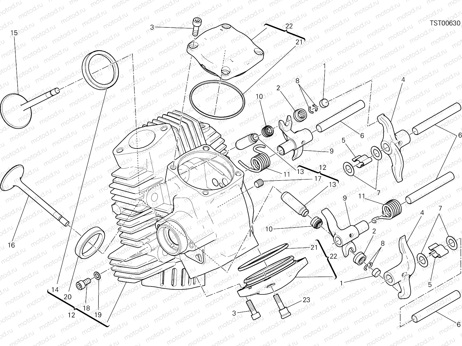 HORIZONTAL HEAD [MOD:SCR800NS]