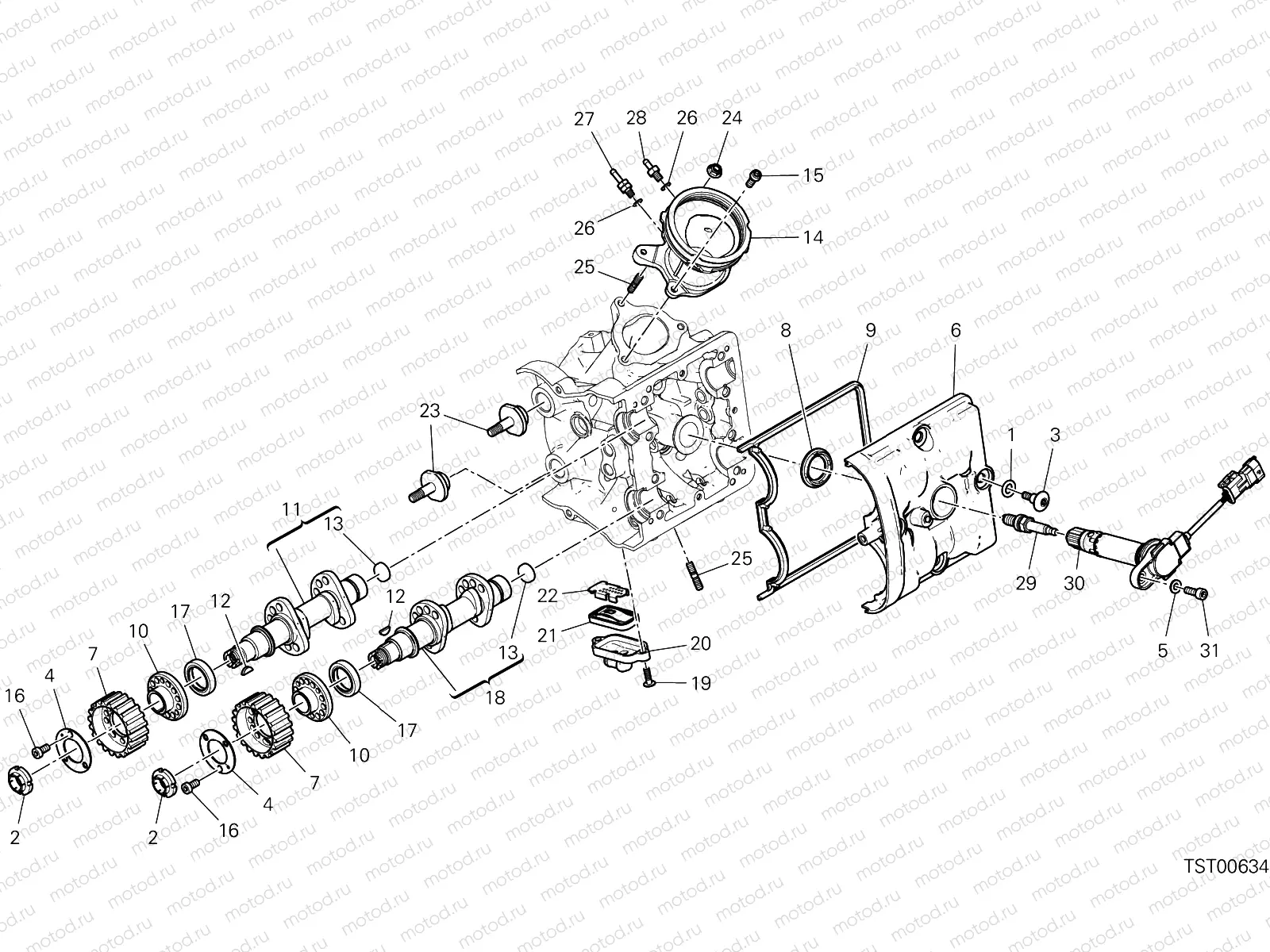 HORIZONTAL HEAD – TIMING SYSTEM [MOD:HYM950SP]