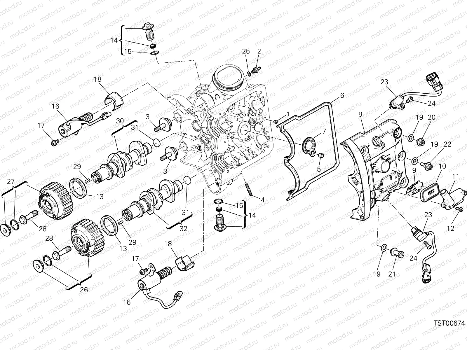 HORIZONTAL HEAD – TIMING SYSTEM [MOD:MS1260S]