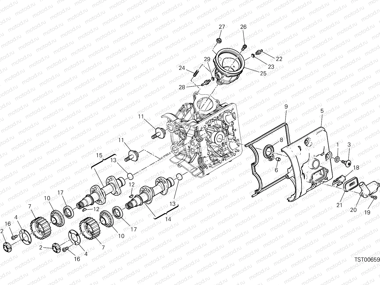 HORIZONTAL HEAD – TIMING SYSTEM [MOD:MS950S]