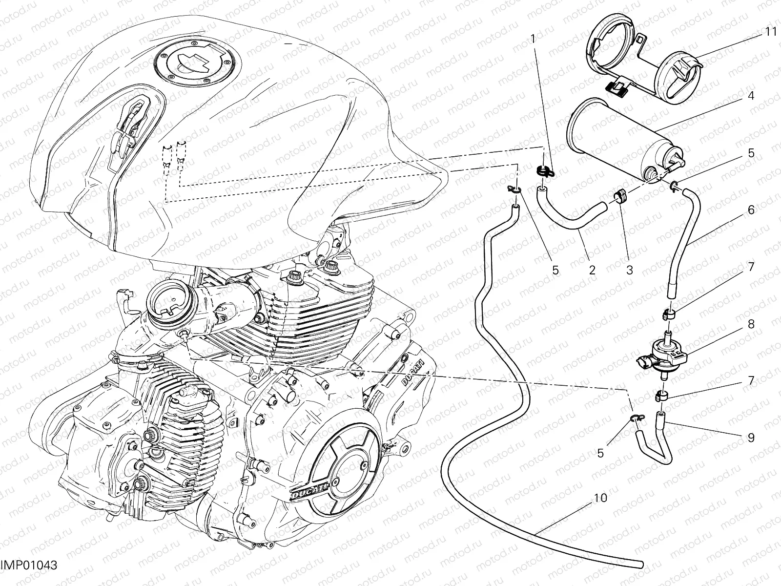 HOT AIR PIPE CANISTER [MOD:M 797+]