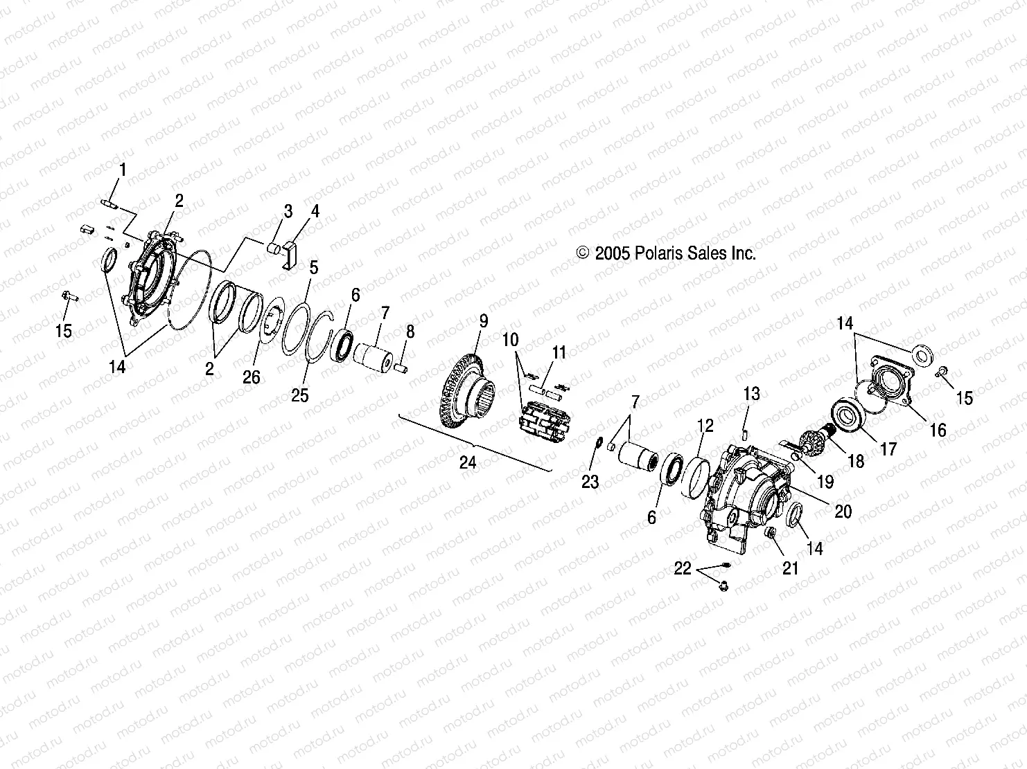 HOUSING | HOUSING, FRONT (DEMAND DRIVE) - A06MH46 ALL OPTIONS (4999201699920169C03)