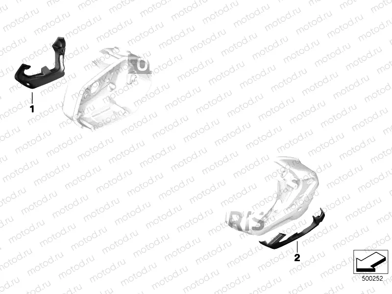 HP SKID PADS CYLINDER HEAD COVERS