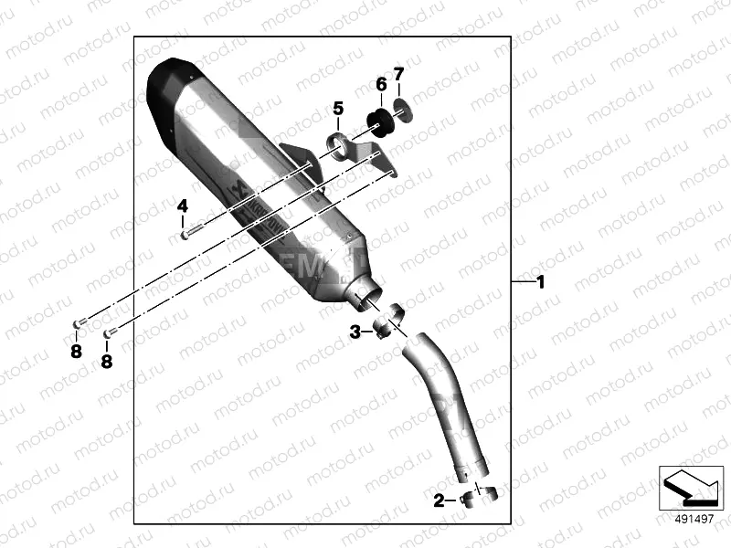 HP SPORTS MUFFLER