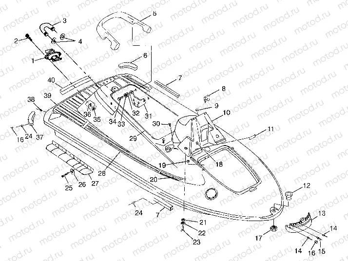 HULL and BODY - B974978 (4941254125a005) | HULL and BODY - B974978 (4941254125a005)