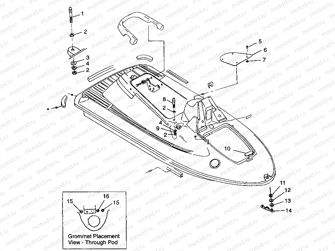HULL and BODY - B974978 (4941254125a006) | HULL and BODY - B974978 (4941254125a006)