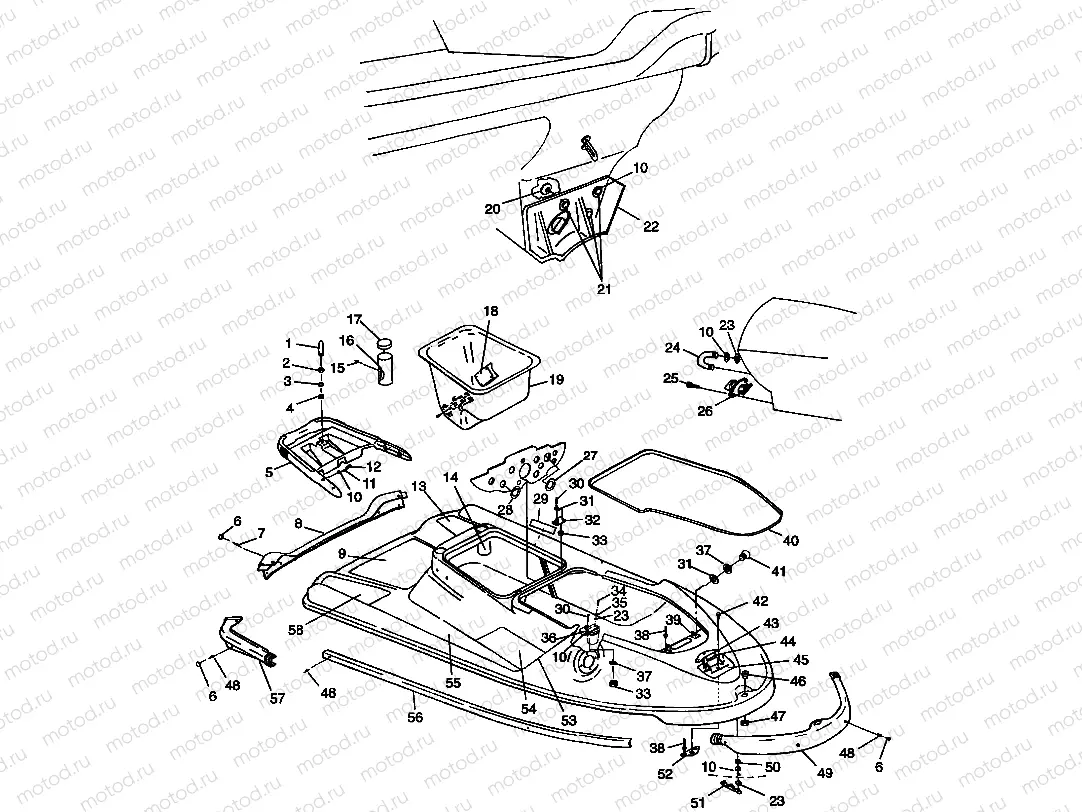 HULL AND BODY HURRICANE B974473 and Intl. HURRICANE I974473 (4941044104A005) | HULL AND BODY HURRICANE B974473 and Intl. HURRICANE I974473 (4941044104A005)