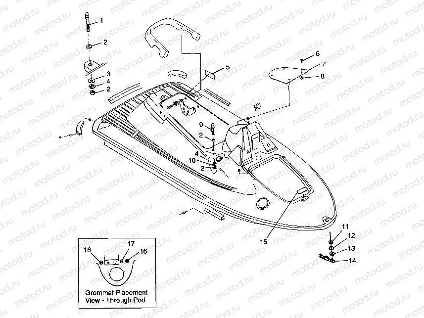HULL and BODY - I984978 (4945834583a006) | HULL and BODY - I984978 (4945834583a006)