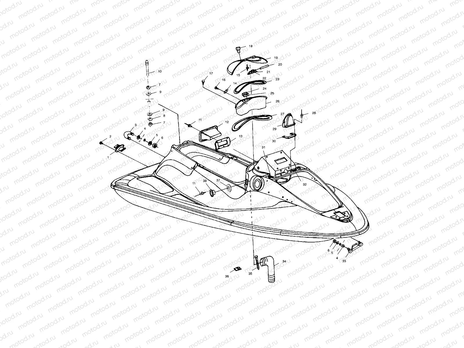 HULL and BODY - I994673 (4951335133a005) | HULL and BODY - I994673 (4951335133a005)