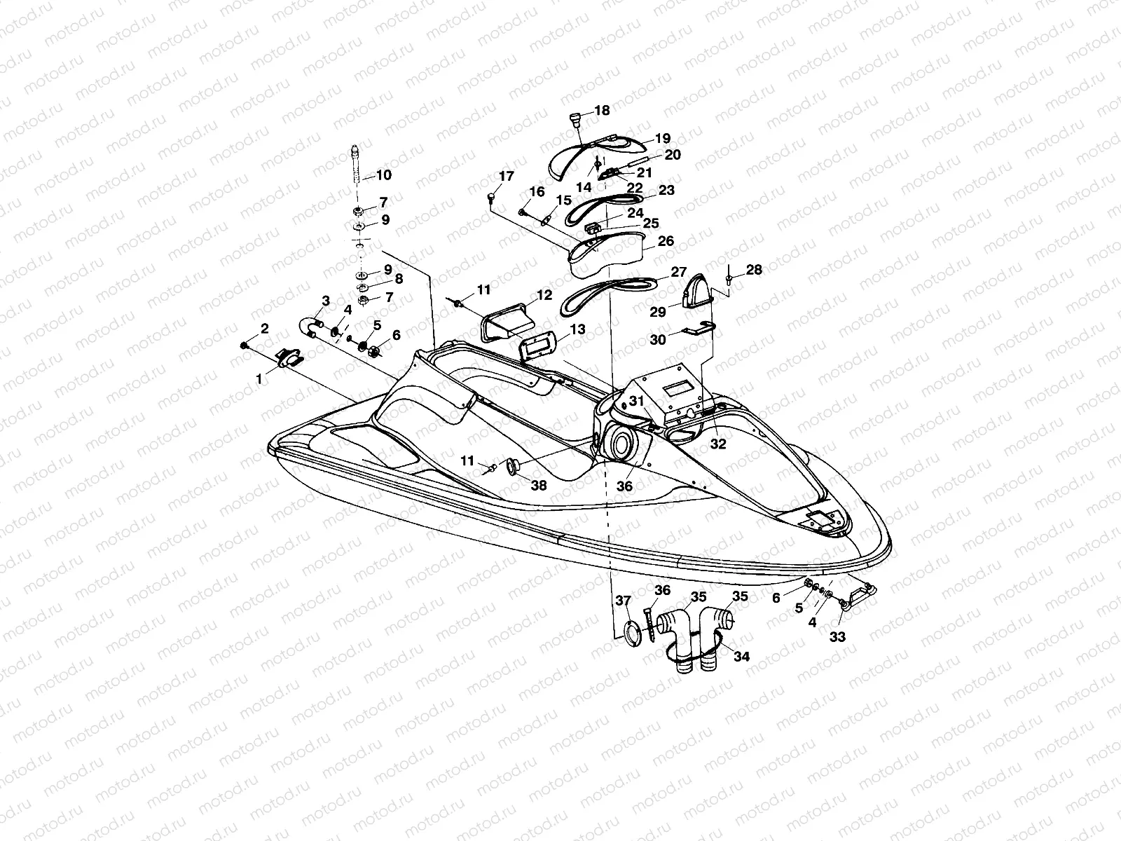 HULL and BODY - I994690 (4951365136a005) | HULL and BODY - I994690 (4951365136a005)