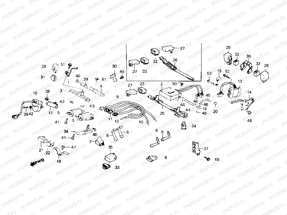 Ignition coil - Rectifier