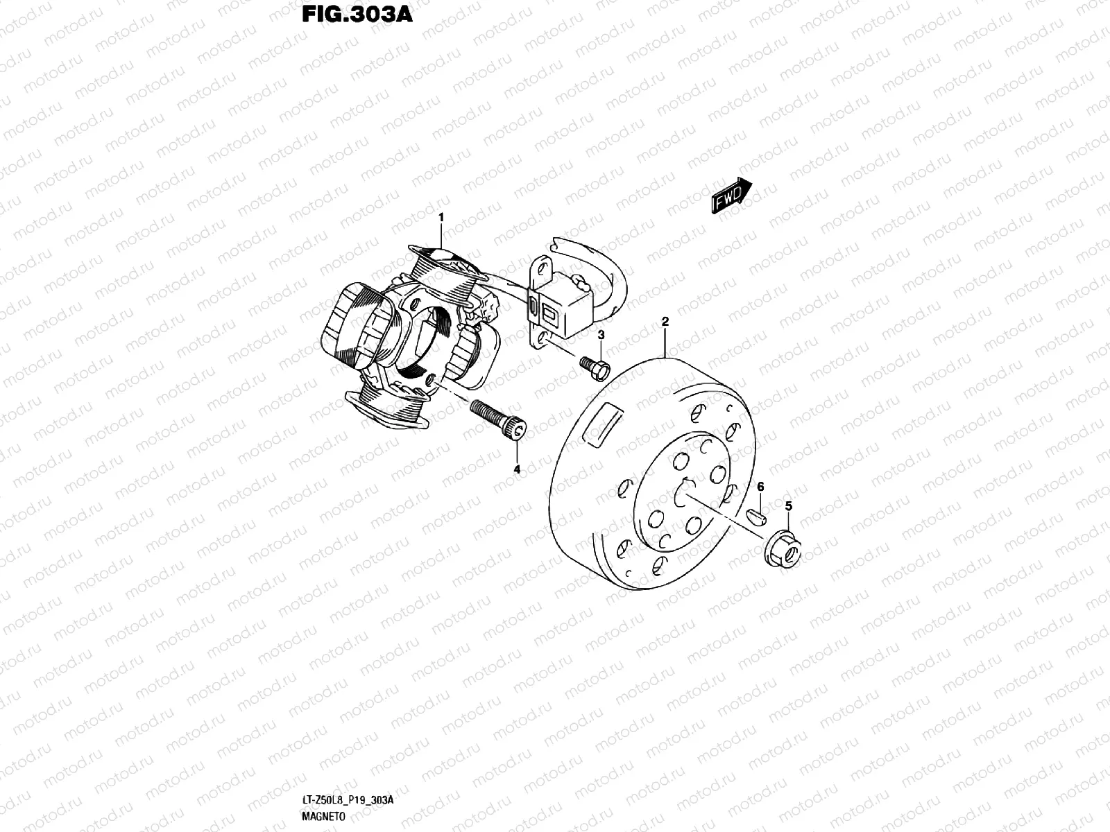 IGNITION MAGNET