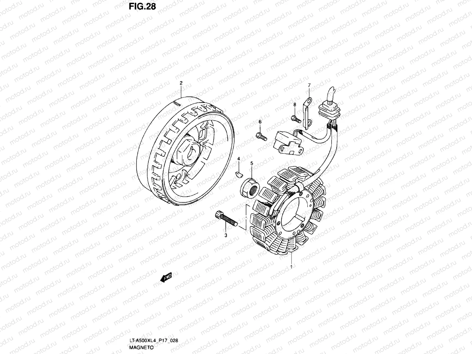 IGNITION MAGNET