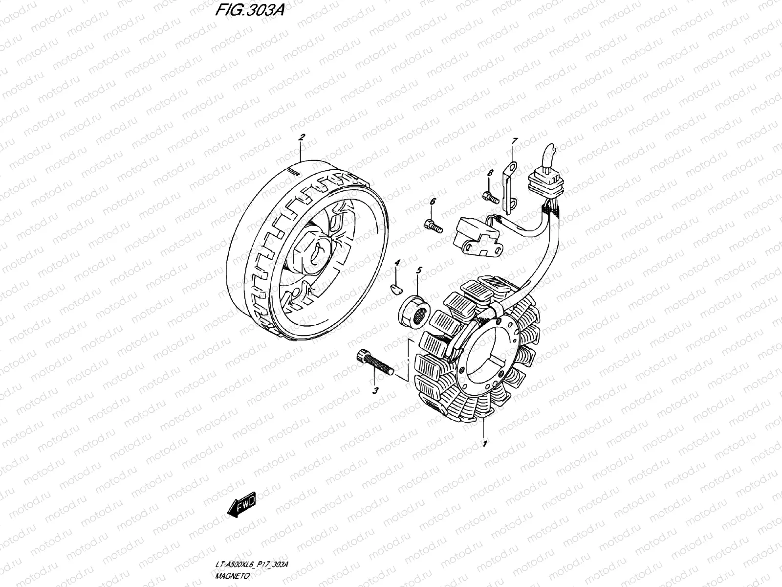 IGNITION MAGNET