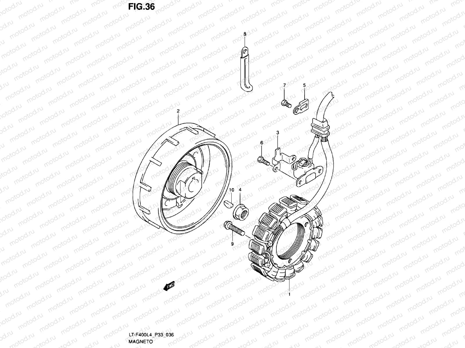 IGNITION MAGNET