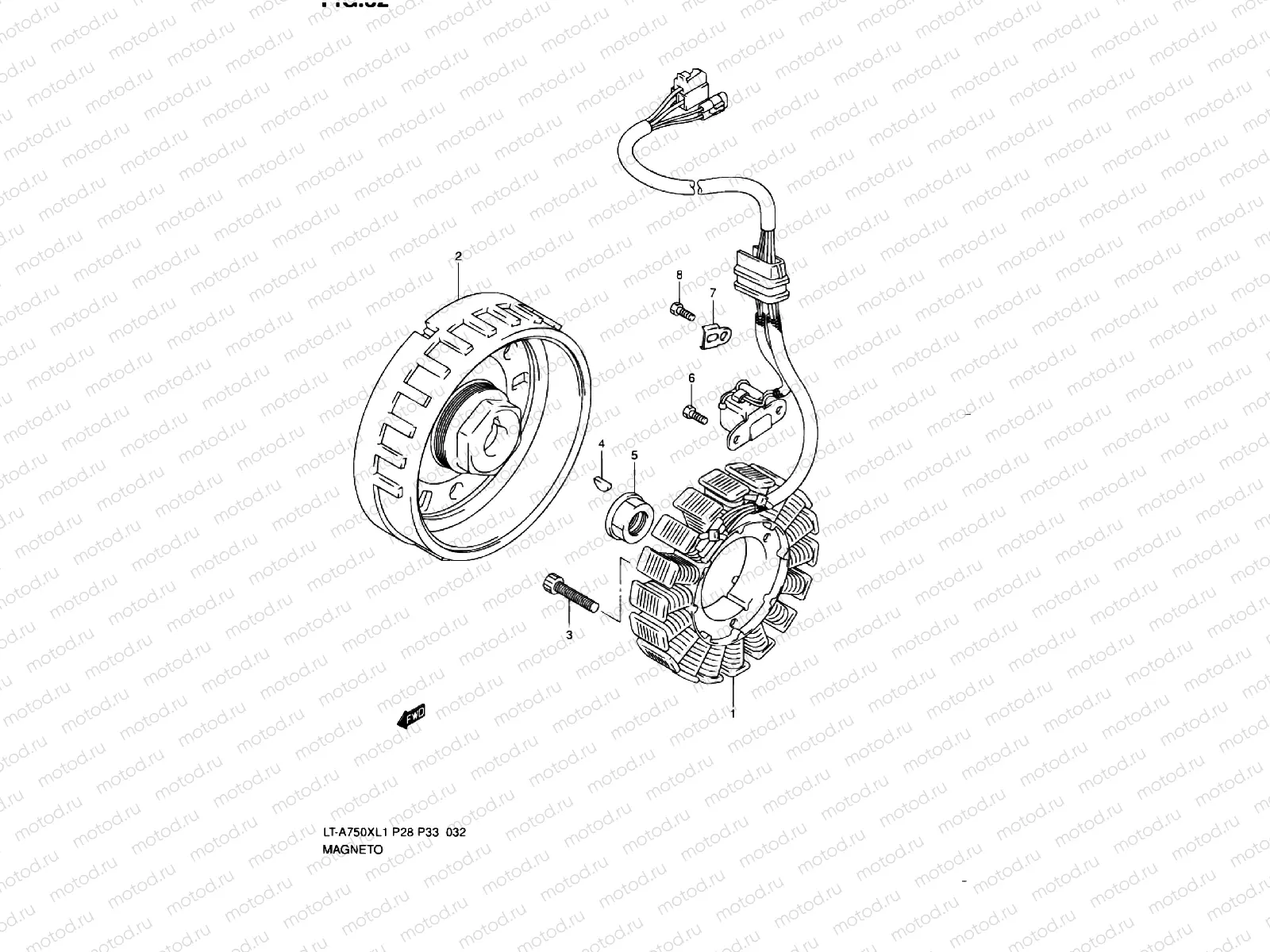 IGNITION MAGNET