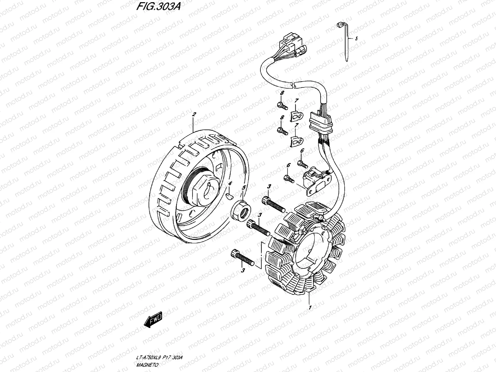 IGNITION MAGNET