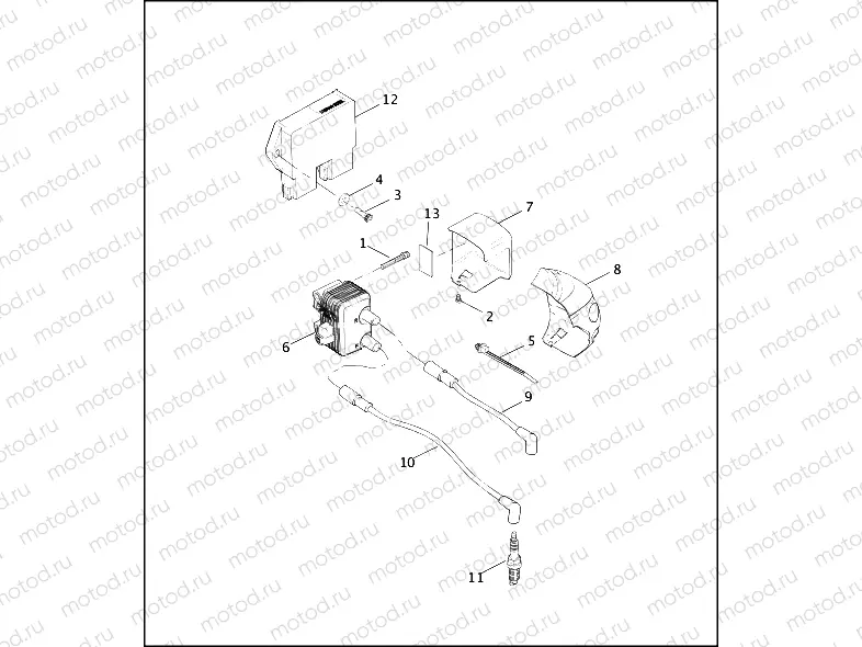 IGNITION MODULE & COIL - CARBURETED