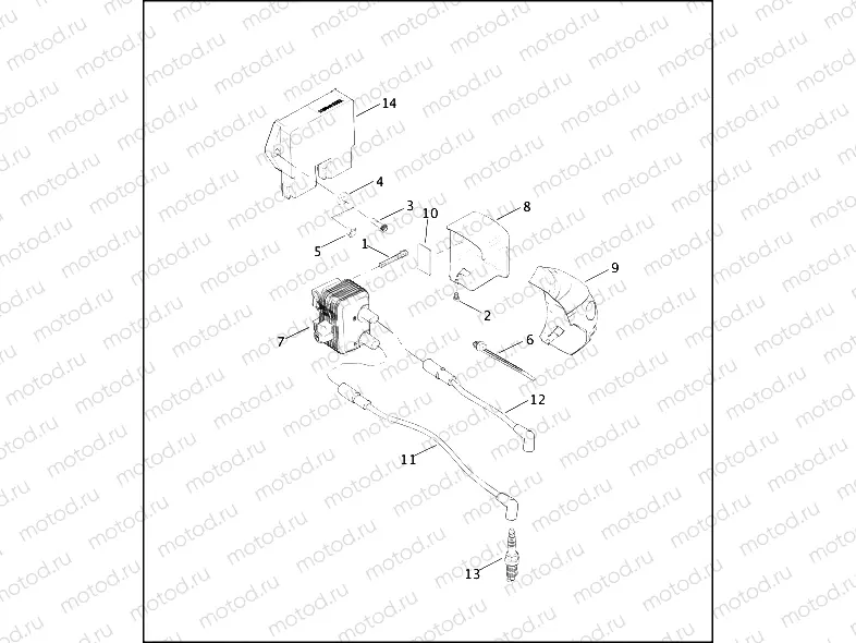 IGNITION MODULE & COIL - CARBURETED