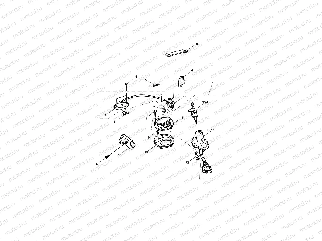 Ignition Switch & Lock Set