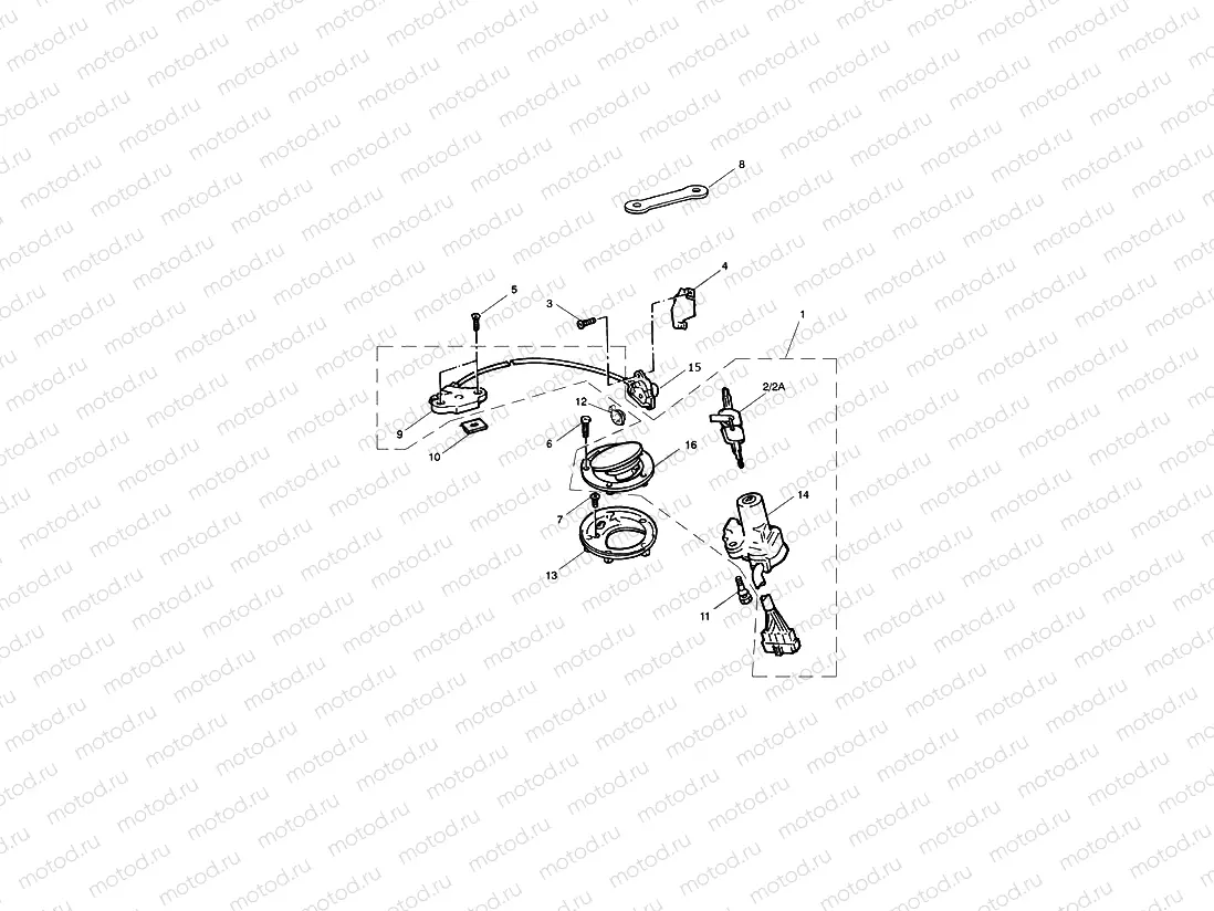 Ignition Switch & Lock Set
