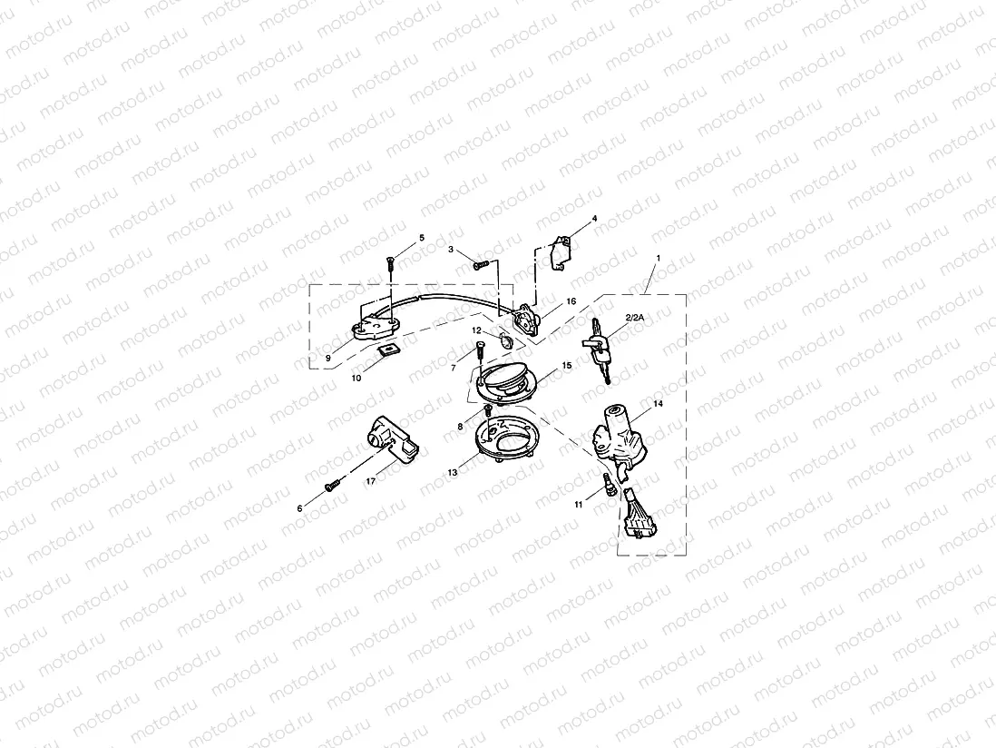 Ignition Switch & Lock Set