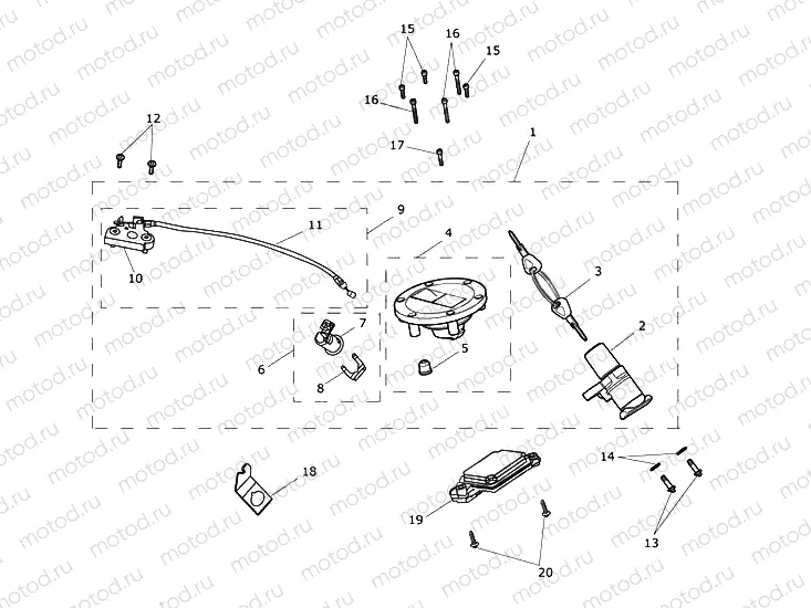 Ignition Switch & LockSet