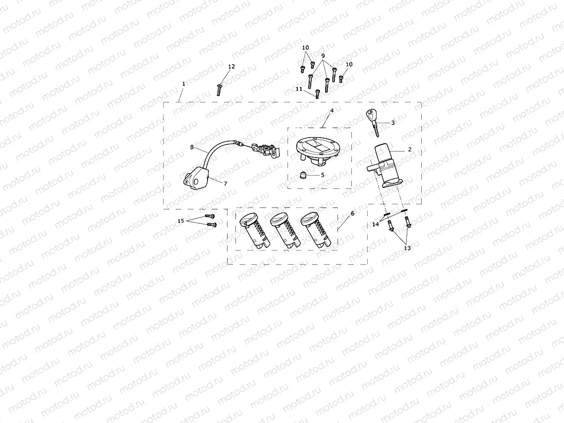 Ignition Switch & LockSet