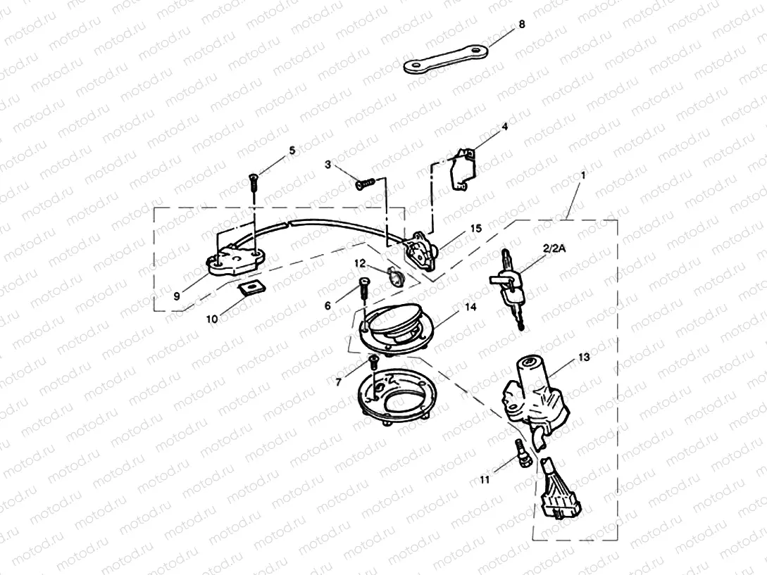 Ignition Switch & Seat Lock
