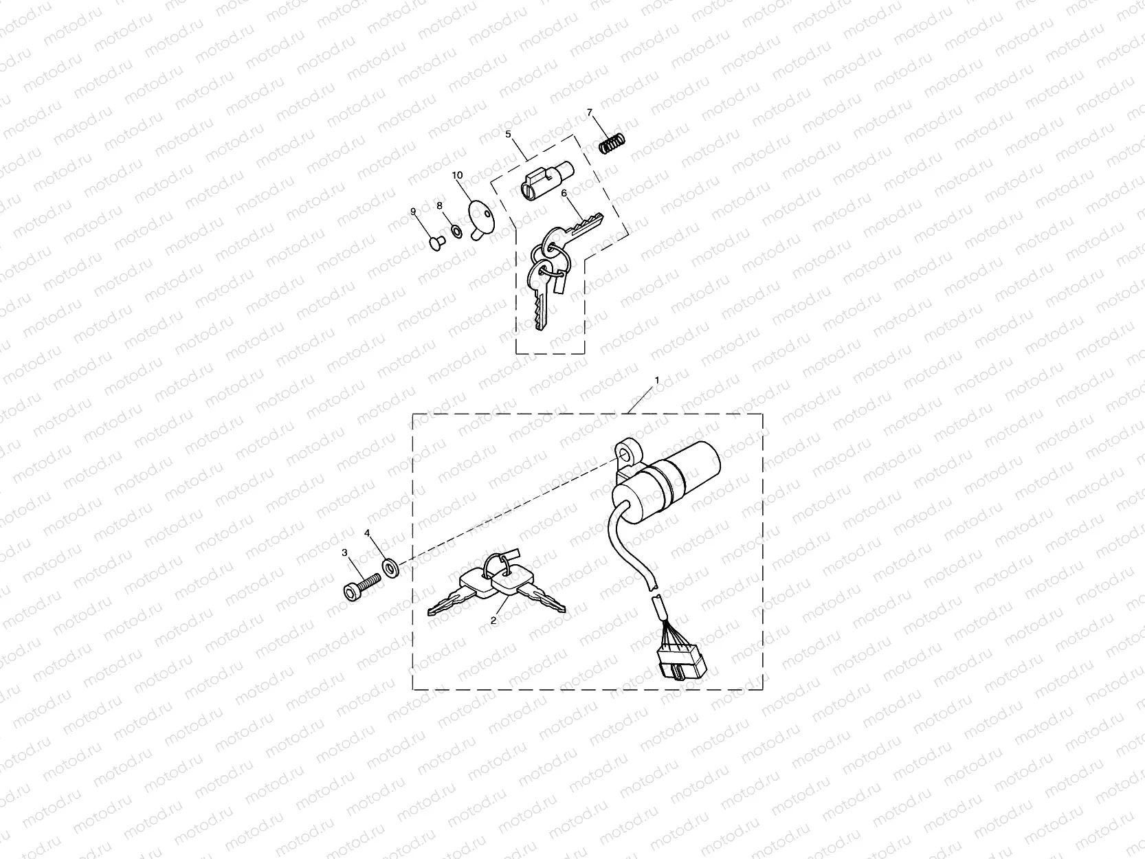 Ignition Switch, Steering Lock