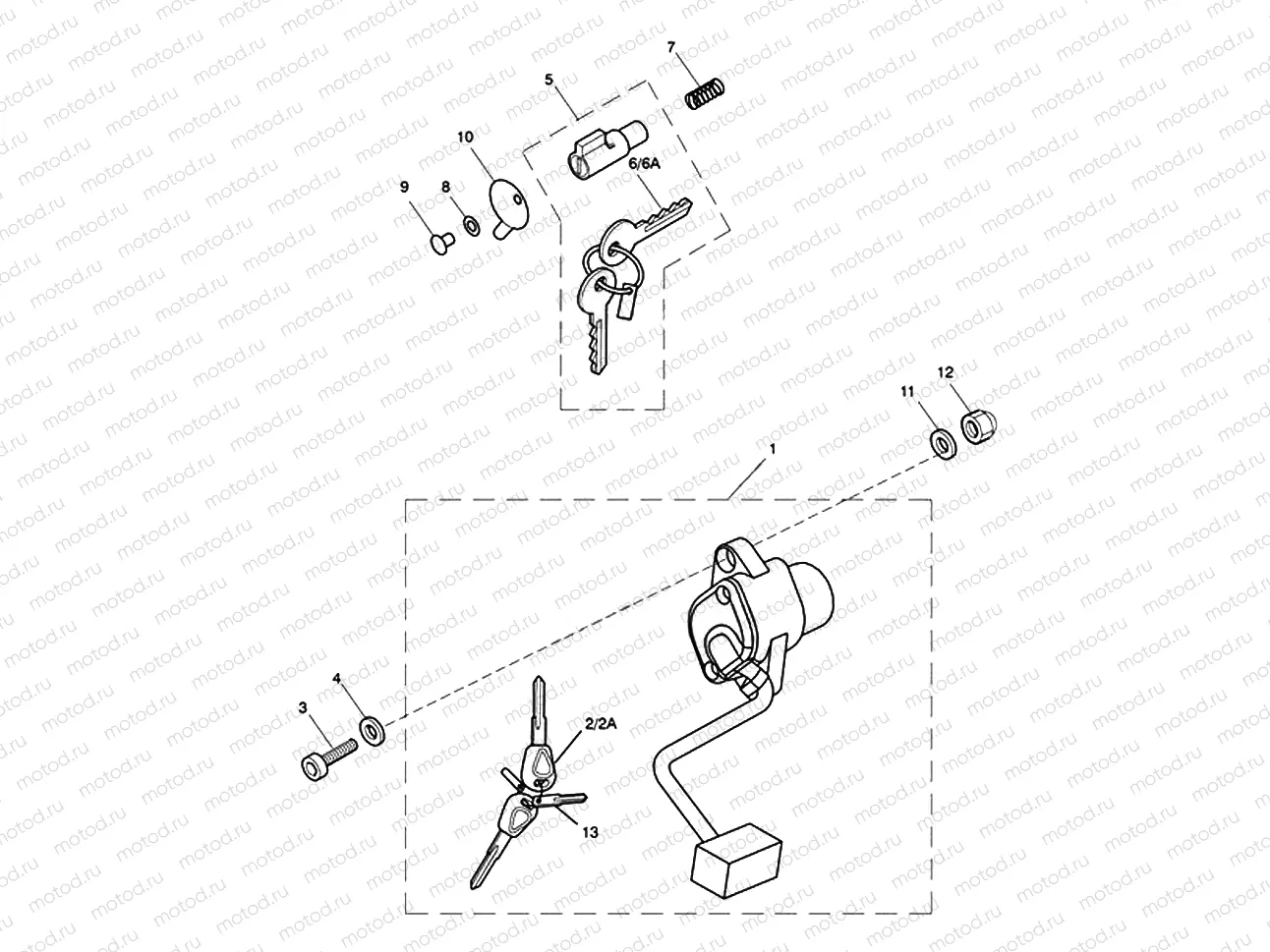 Ignition Switch & Steering Lock
