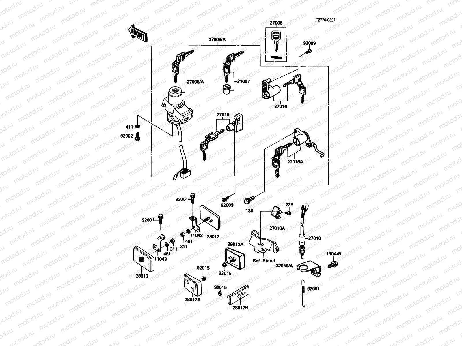 Ignition Switch/Locks/Reflectors