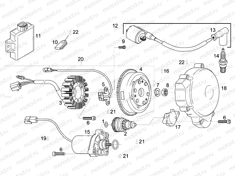 Ignition unit