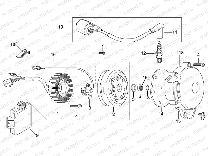 Ignition unit